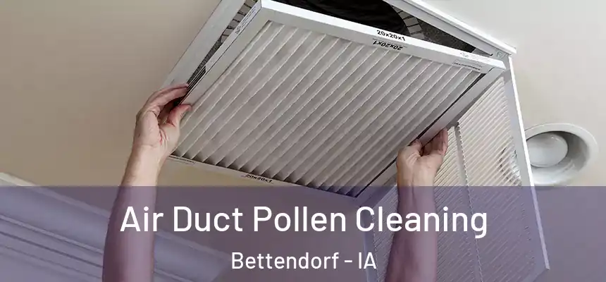 Air Duct Pollen Cleaning Bettendorf - IA